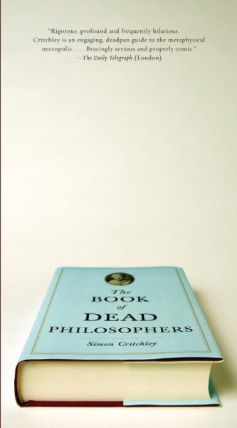 The Book of Dead Philosophers cover