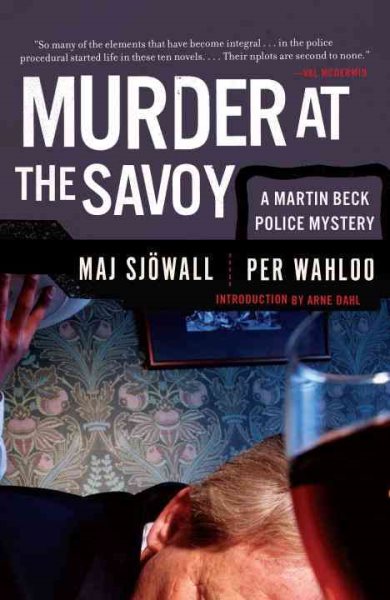Murder at the Savoy: A Martin Beck Police Mystery (6) (Martin Beck Police Mystery Series) cover