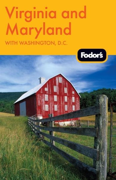 Fodor's Virginia & Maryland: With Washington, D.c. (Travel Guide) cover