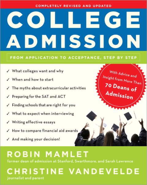 College Admission: From Application to Acceptance, Step by Step cover