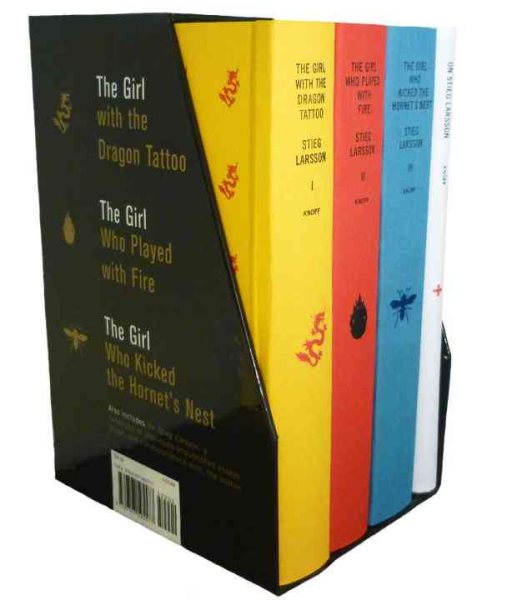 Stieg Larsson's Millennium Trilogy Deluxe Box Set: The Girl with the Dragon Tattoo, The Girl Who Played with Fire, The Girl Who Kicked the Hornet's Nest, Plus On Stieg Larsson cover