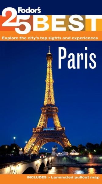 Fodor's Paris' 25 Best (Full-color Travel Guide) cover