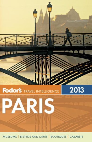 Fodor's Paris 2013 (Full-color Travel Guide) cover