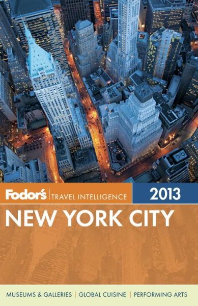 Fodor's New York City 2013 (Full-color Travel Guide) cover