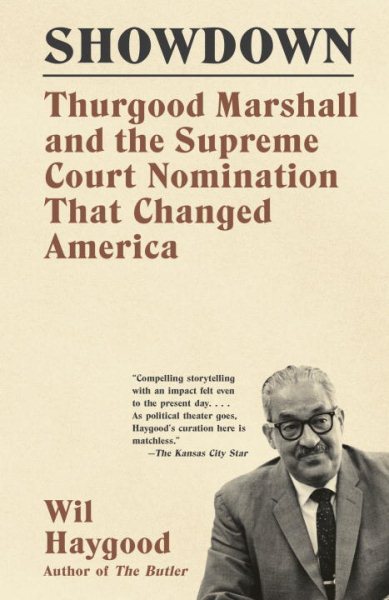 Showdown: Thurgood Marshall and the Supreme Court Nomination That Changed America cover
