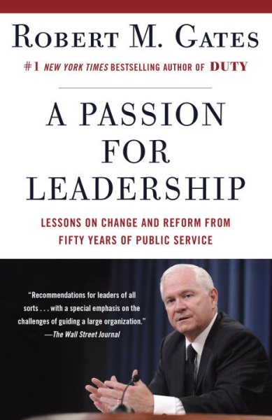 A Passion for Leadership: Lessons on Change and Reform from Fifty Years of Public Service cover
