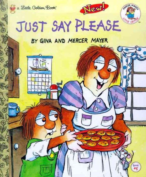 Just Say Please (Little Golden Book) cover