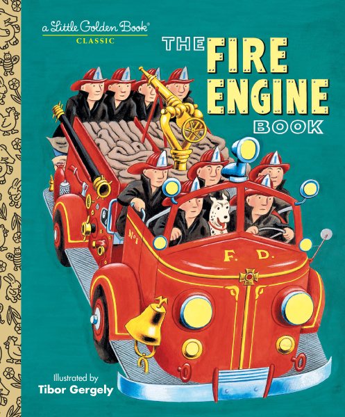 The Fire Engine Book (Little Golden Book) cover