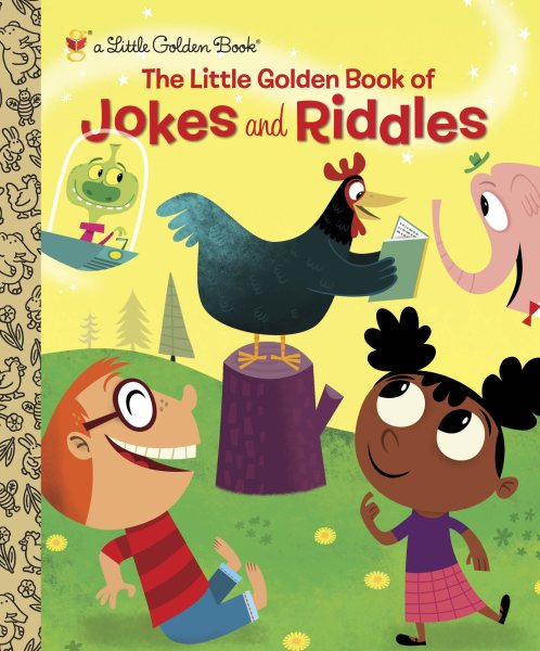 The Little Golden Book of Jokes and Riddles cover