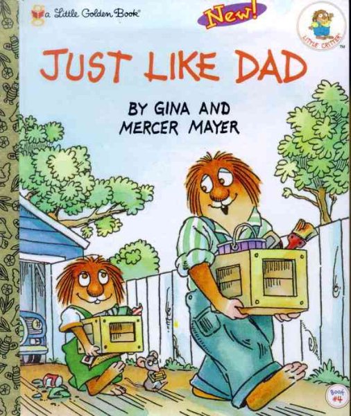 Just Like Dad (Little Golden Book) cover