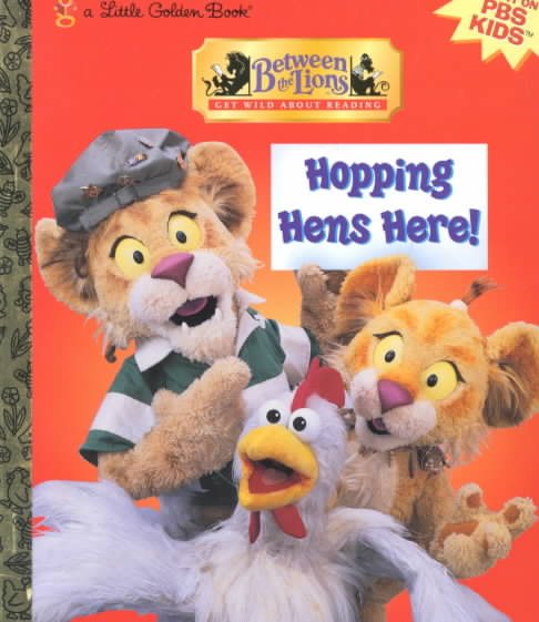 Hopping Hens Here! (Little Golden Book) cover