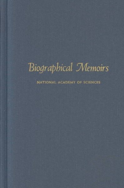 Biographical Memoirs: Volume 56 cover