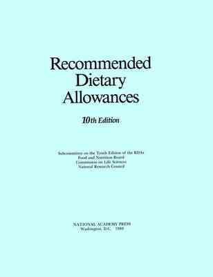 Recommended Dietary Allowances cover