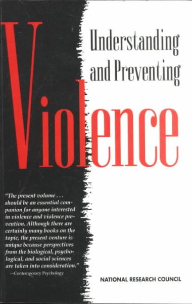 Understanding and Preventing Violence: Volume 1 cover
