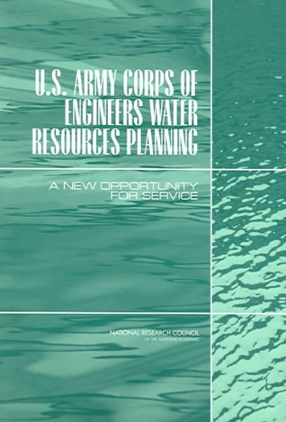 U.S. Army Corps of Engineers Water Resources Planning: A New Opportunity for Service cover