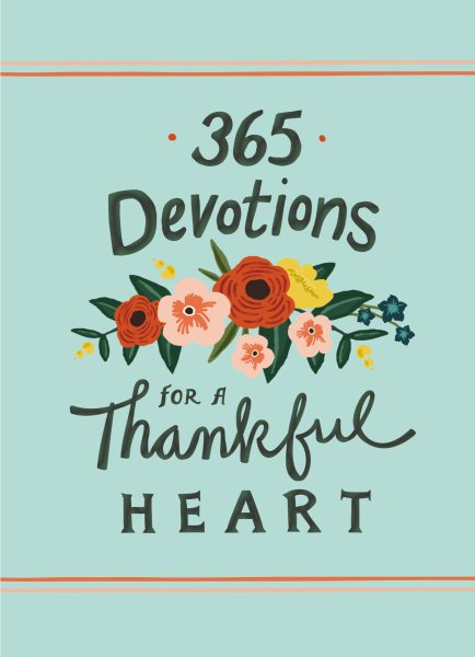 365 Devotions for a Thankful Heart cover