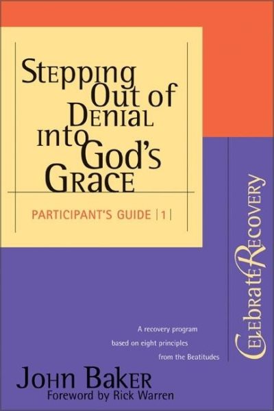 Stepping Out of Denial into God's Grace Participant's Guide #1 cover