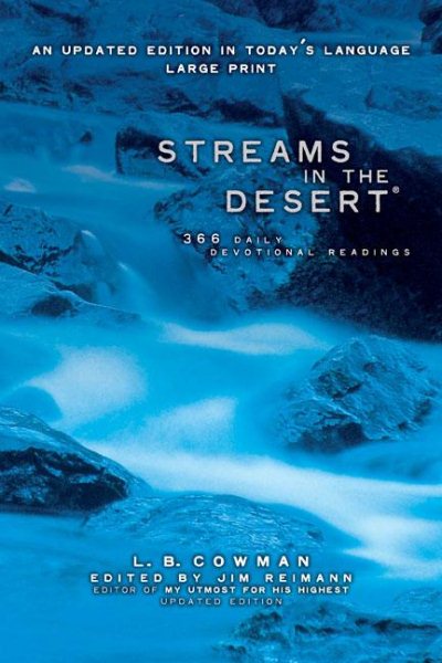 Streams in the Desert: 366 Daily Devotional Readings cover