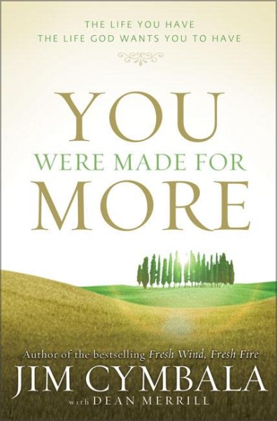 You Were Made for More: The Life You Have, the Life God Wants You to Have cover