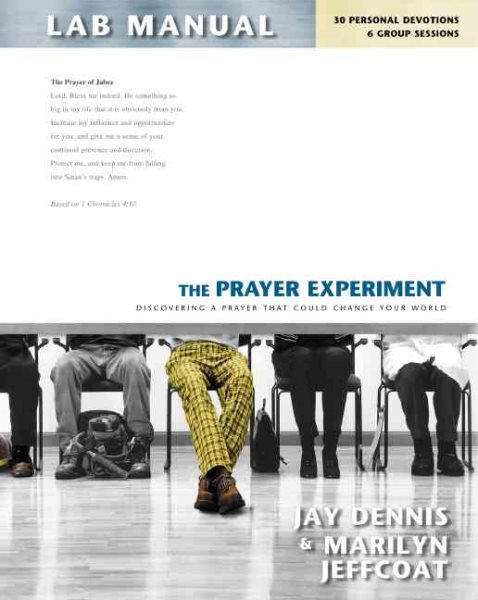 The Prayer Experiment Lab Manual cover