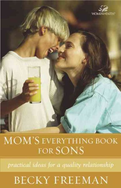 Mom's Everything Book for Sons cover