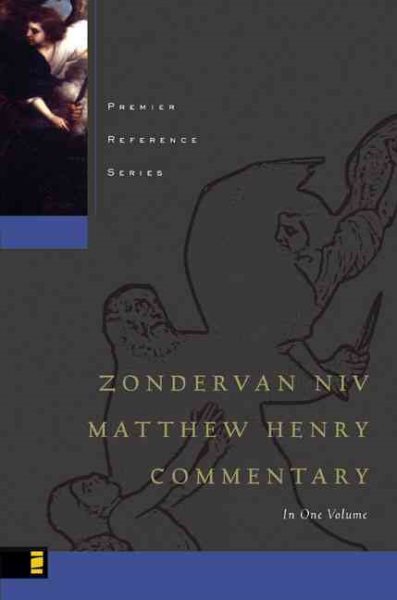 Zondervan NIV Matthew Henry Commentary cover