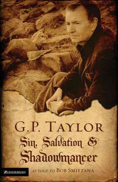 G. P. Taylor: Sin, Salvation and Shadowmancer cover