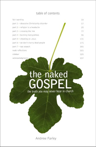 The Naked Gospel: The Truth You May Never Hear in Church cover