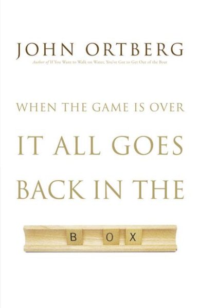 When the Game Is Over, It All Goes Back in the Box cover