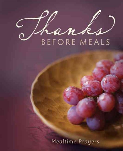 Thanks Before Meals cover