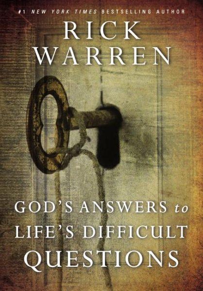 God's Answers to Life's Difficult Questions (Living with Purpose) cover