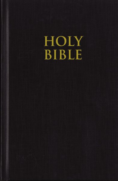 NIV, Pew Bible, Hardcover, Black cover