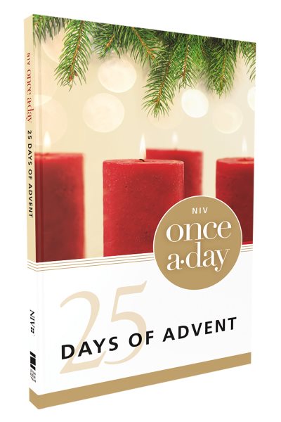 NIV, Once-A-Day 25 Days of Advent Devotional, Paperback cover