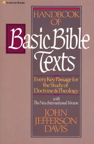 Handbook of Basic Bible Texts cover