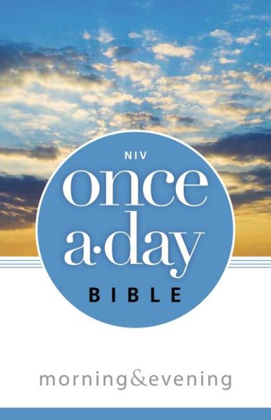 NIV, Once-A-Day Morning and Evening Bible, Paperback cover
