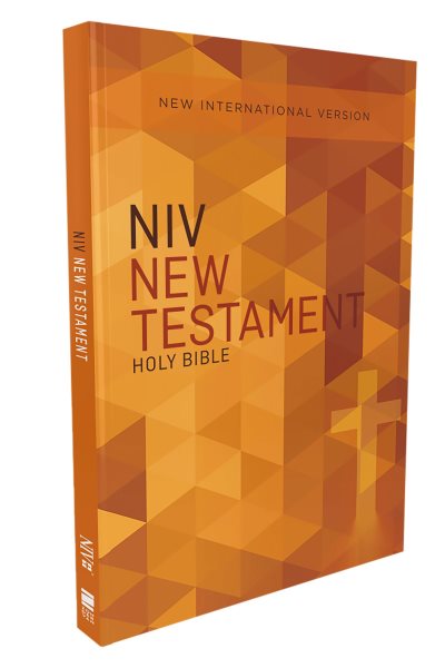Outreach New Testament: New International Version, Orange Cross cover