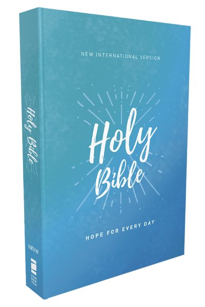 New International Version, Holy Bible, Hope for Every Day cover