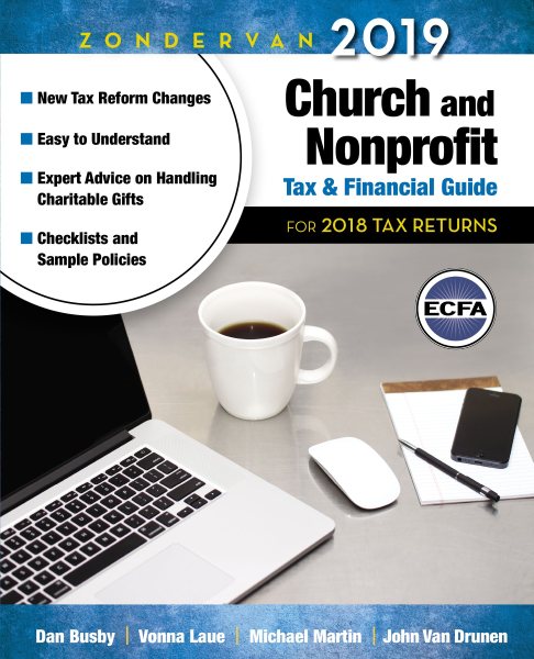 Zondervan 2019 Church and Nonprofit Tax and Financial Guide: For 2018 Tax Returns cover