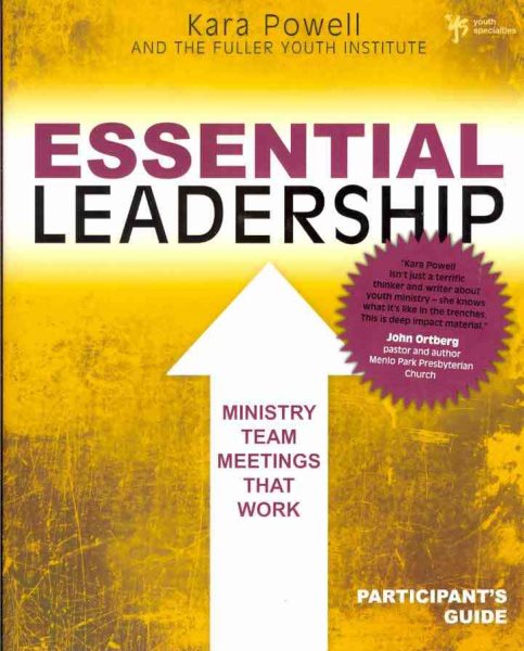 Essential Leadership Participant's Guide: Ministry Team Meetings That Work cover