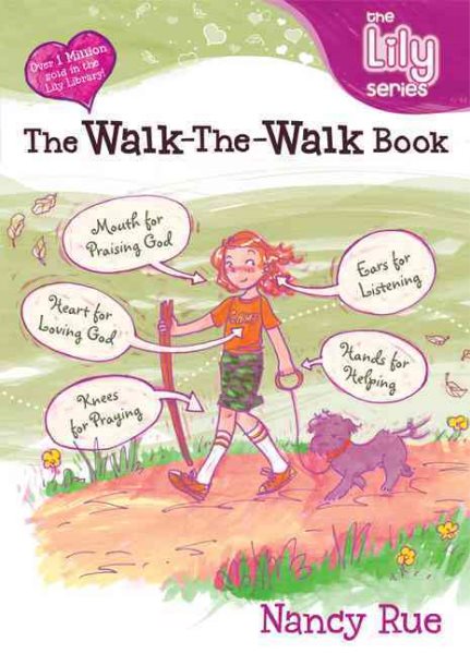 The Walk-the-Walk Book (Young Women of Faith Library, Book 12) cover