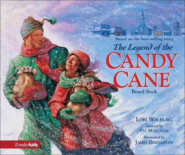 Legend of the Candy Cane Board Book, The cover