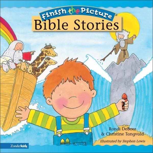 Finish-the-Picture Bible Stories cover