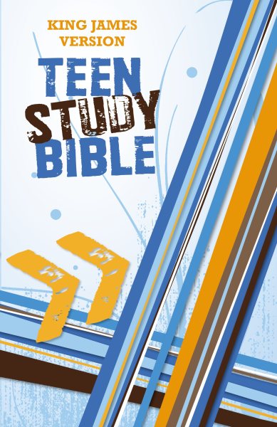 KJV, Teen Study Bible, Hardcover cover