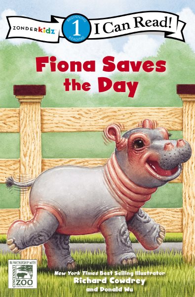 Fiona Saves the Day: Level 1 (I Can Read! / A Fiona the Hippo Book) cover