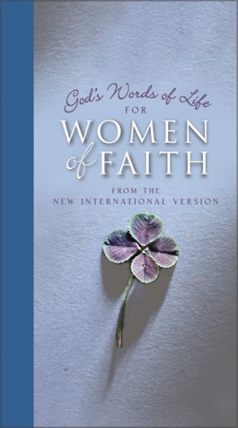 God's Words of Life for Women of Faith: from the New International Version cover