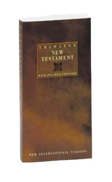 NIV Trimline New Testament with Psalms & Proverbs cover