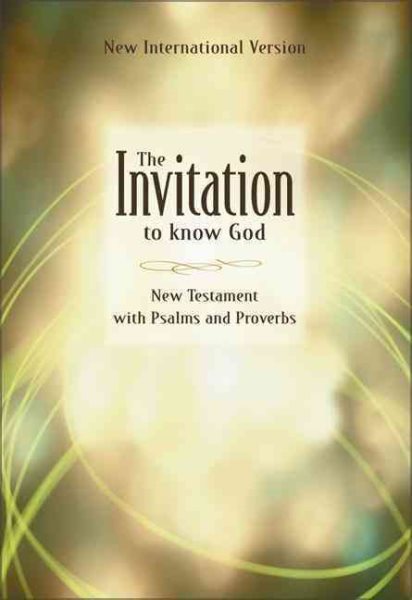 Invitation New Testament With Psalms & Proverbs, The cover