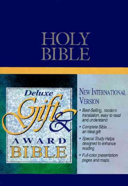 NIV Deluxe Gift & Award Bible cover