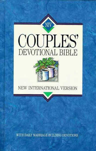 NIV Couples' Devotional Bible: New International Version cover