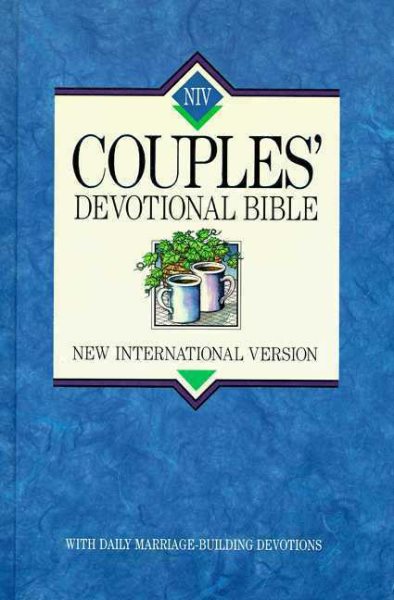 NIV Couples Devotional Bible: New International Version cover